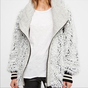 Free People Fluffy Dolman Jacket